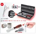 Produktbild: KS TOOLS 1/4 Steckschlüssel-Satz 48 Teilige Knarrenkasten Ratschen Set 917.0648