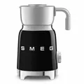 Produktbild: Smeg, Milchaufschäumer Multifunktion MFF11BLEU, mit Induktionssystem, 6 voreingestellte Programme, manuelle Funktion, abnehmbare Karaffe von 600 ml, Messkappe, integriertes Umschlag, 500W, Schwarz