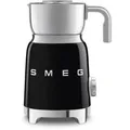 Produktbild: Smeg Milchaufschäumer MFF11BLEU 50er Retro Style, Induktion, Edelstahl, 600ml, schwarz