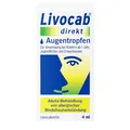 Produktbild: Livocab® direkt Augentropfen (4 ml) | Akuthilfe bei Allergie | Schnelle Hilfe bei allergischer Bindehautentzündung | Wirkungsvoll ab der 1. Anwendung