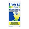 Produktbild: LIVOCAB direkt Augentropfen 0,5 ml | Schnelle Hilfe bei Allergie & Augenreiz