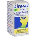 Produktbild: LIVOCAB direkt Augentropfen 4 ml PZN 00676714