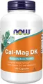 Produktbild: NOW FOODS, CAL-MAG DK Vitamin D3 und K2 180 Kapseln SUPER PREIS