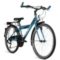 Produktbild: Bergsteiger Sydney 20, 24 Zoll Kinderfahrrad, geeignet für 6, 7, 8, 9 Jahre, StVZO, 6 Gang-Schaltung, Jungen-Fahrrad mit Dynamo-Licht