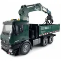 Produktbild: Amewi RC-Bagger Amewi RC Mercedes Benz Arocs Kranwagen mit Kipper RTR grün