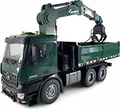 Produktbild: Amewi RC Baustelle MB Kranwagen+Kipper grün LiIon 1200mAh/8+