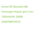 Produktbild: Amewi RC Baustelle MB Kranwagen+Kipper grün LiIon 1200mAh/8+ 22568 (426076851001