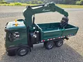 Produktbild: RC Auto LKW Mercedes-Benz Arocs 1:14 Lizenz Kranwagen mit Kipper RTR grün