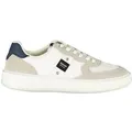Produktbild: Blauer Weiße Leder Herren Sneaker