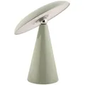 Produktbild: Leitmotiv Akku-Tischleuchte Phoebe, Grün, Kunststoff, 23x26x23 cm, 3 Helligkeitsstufen, aufladbar über Usb, Lampen & Leuchten, Innenbeleuchtung, Tischlampen, Akku-Tischleuchten