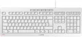 Produktbild: CHERRY STREAM JK-8500 - Tastatur - USB - Deutsch - Schlüsselschalter: CHERRY SX - White Gray