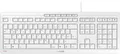 Produktbild: CHERRY Stream USB Tastatur Deutsch, QWERTZ Hellgrau
