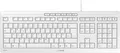 Produktbild: Cherry Stream USB weiß-grau 105 Tasten + 6 Sondertasten JK-8500DE-0 Tastatur