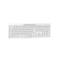 Produktbild: CHERRY STREAM KEYBOARD Kabelgebundene Tastatur weiß/grau
