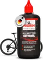 Produktbild: NIGRIN BIKE-CARE Allwetter-Kettenöl, 100 ml Flasche, Fahrradkettenöl, verringert