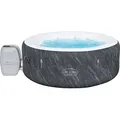 Produktbild: Bestway® LAY-Z-SPA® WLAN-Whirlpool Boracay AirJetTM Ø 180 x 66 cm, rund - Grau/Weiß