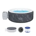 Produktbild: Bestway LAY-Z-SPA Boracay  AirJet Whirlpool Ø 180cm 4 Pers WLAN Energiespar Pool