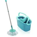 Produktbild: LEIFHEIT Wischmopp Set CLEAN TWIST Disc Mop Ergo geeignet für alle glatten Böden