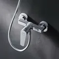 Produktbild: Duscharmatur Einhebel Brausebatterie Chrom Armatur Mischbatterie Brausearmatur Brausebatterie Wasserhahn Bad Mischbatterie Dusche - Am.pm