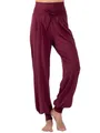Produktbild: Magadi Yogahose Florence aus Naturmaterial Dark Red M