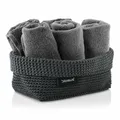 Produktbild: Blomus Häkelkorb Tela Large, Körbchen, Ablage, Bad Organizer, Textil, anthrazit