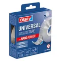 Produktbild: tesa Universal Nano Tape - transparentes, doppelseitiges Klebeband - leicht wiederablösbar und wiederverwendbar - wetterfest, für In- und Outdoor - 1 Rolle - 3 m x 30 mm