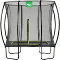 Produktbild: EXIT Gartentrampolin Silhouette, schwarz, mit Sicherheitsnetz