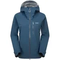 Produktbild: Rab Damen Firewall Mountain Regenjacke - 14 - Tempest Blue