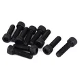 Produktbild: 10 Pcs 1.5mm Steigung M10 x 35mm Innensechskant Schlüssel Schrauben Kopf Kappe