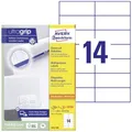 Produktbild: AVERY Zweckform 3653-200 Adressaufkleber (2.800 plus 280 Klebeetiketten extra, 105x42,3mm auf A4, bedruckbare Absenderetiketten, selbstklebende Adressetiketten mit ultragrip) 220 Blatt, weiß