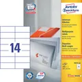Produktbild: AVERY Zweckform Etiketten 3653-200 weiß 105,0 x 42,3 mm, 220 Blatt