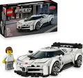 Produktbild: LEGO Speed Champions Bugatti Centodieci Hypersportwagen - LEGO Rennauto zum Bauen und Ausstellen - Fahrer Minifigur zum Sammeln - Geschenk für Jungen und Mädchen ab 9 Jahren und Erwachsene 77240