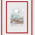 Produktbild: walther + design Lifestyle Kunststoff Bilderrahmen 28x35 cm ROT