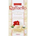 Produktbild: 6x Ferrero Raffaello Crema di Mandorle e Cocco Gefüllte Weiße Schokolade mit Mandelcreme und Kokos 90g Riegel