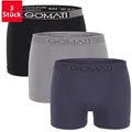 Produktbild: Gomati Boxershorts Herren Seamless Pants (3er Pack) Microfaser-Elasthan Boxershorts grau XL