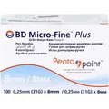 Produktbild: Bd Micro-fine+ 8 Nadeln 0,25x8 mm