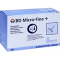 Produktbild: Bd Micro-Fine+ 8 Nadeln 0.25x8 Mm 100 ST