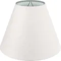 Produktbild: Wogati® Premium Lampenschirm E14/E27 Baumwolle | Verschiedene Größen & Farben | Ecru/Größe: M | Für Stehlampe, Hängelampe Und Tischlampe
