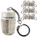 Produktbild: 10x Mini Gewürzstreuer Schlüsselanhänger Trek 'n Eat 4 Gewürze Unterwegs Outdoor