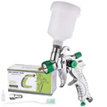 Produktbild: TC TECHNIC Mini Spritzpistole Düse HVLP 1,0mm Lackierpistole Tankinhalt 125ml