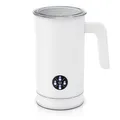 Produktbild: Arendo Milchaufschäumer mit Griff Weiß 500W 300ml Doppelwandgehäuse