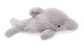 Produktbild: Uni-Toys Kuscheltier Delfin - 23 cm (Länge) - Plüsch-Wal, Delphin - Plüschtier, zu 100 % recyceltes Füllmaterial