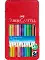 Produktbild: Faber-Castell Buntstift Colour Grip 12er-Metalletui