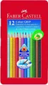 Produktbild: Farbstifte Colour-Grip 2001 12er Metalletui Faber-Castell Farbstift Buntstift