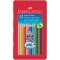 Produktbild: FABER-CASTELL Buntstifte Colour GRIP, 12er Metalletui