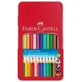 Produktbild: Faber-Castell Farbstift Colour GRIP, 12 Farben im Metalletui