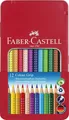 Produktbild: FABER-CASTELL 112413 Buntstifte Colour GRIP 12er Metalletui Buntstift Holzstift