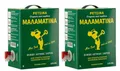 Produktbild: Retsina Malamatina 2x 3,0l Bag-in-Box | Geharzter Weißwein aus Griechenland | 11% Vol. | +20ml Jassas Olivenöl