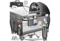 Produktbild: KIDIZ Baby-Reisebett, Babybett Kombi Set mit Matratze & Wickelauflage ab Geburt bis 15 kg