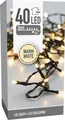 Produktbild: LED-Lichterkette, 40 LEDs, warmweiß, 230 V~, grün, Innen/Außen, 6 m